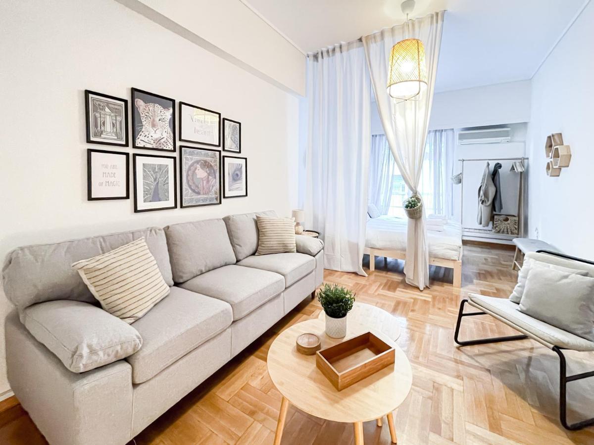 Boho Chic 2Br Apartment In The Center Of Афіни Екстер'єр фото