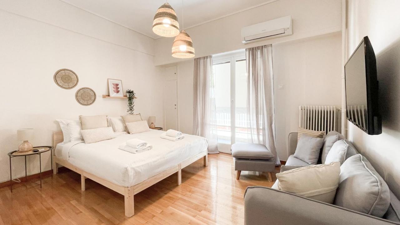 Boho Chic 2Br Apartment In The Center Of Афіни Екстер'єр фото